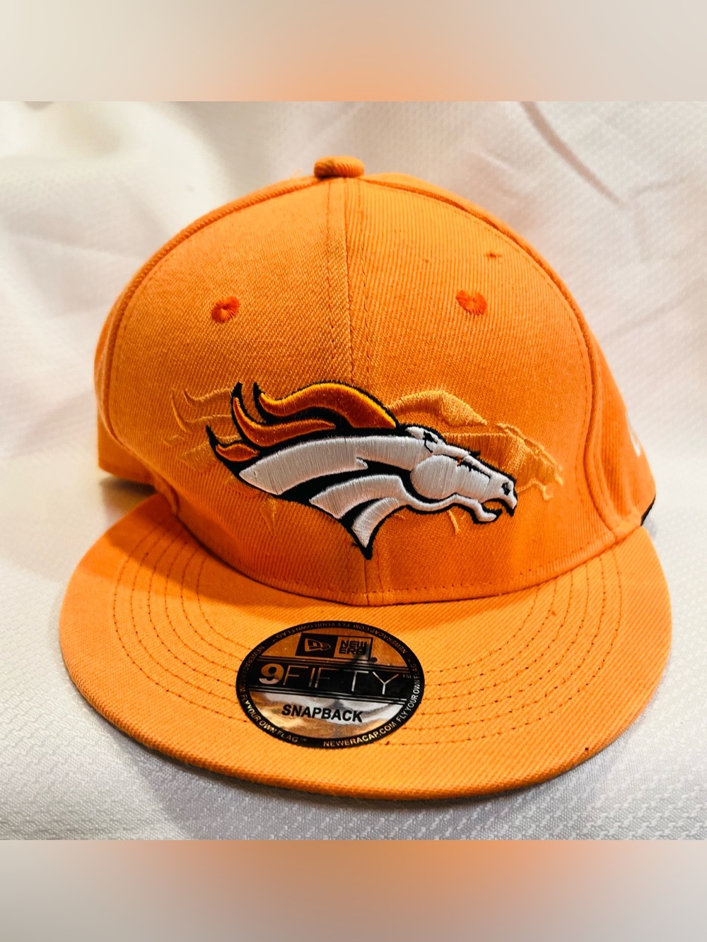 New Era Orange Denver Broncos 9FIFTY Snapback Hat